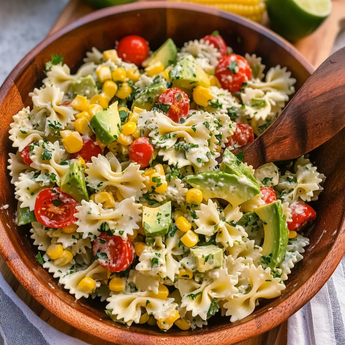 Cilantro Lime Pasta Salad That Freshens Up Your Summer Meals