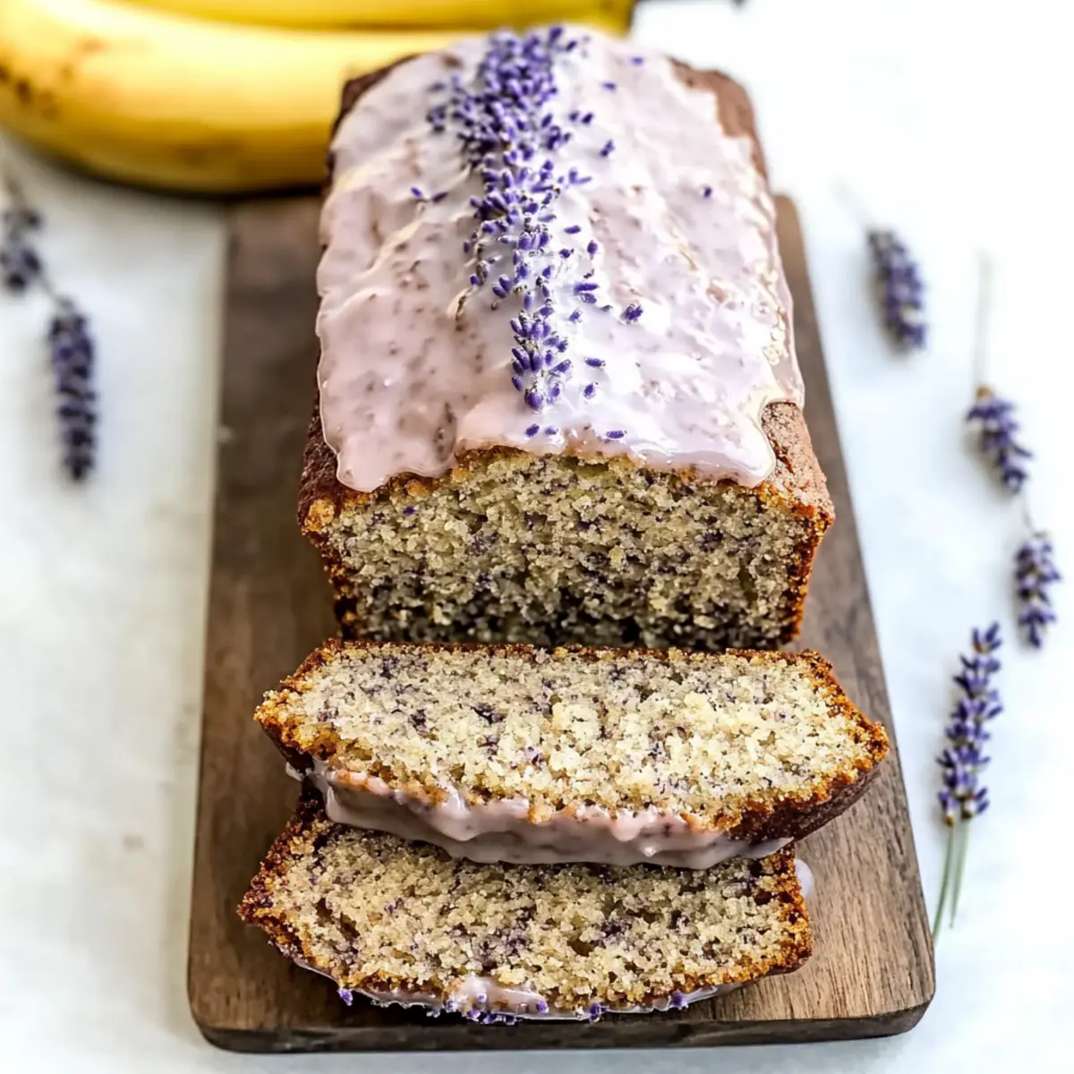 Lavender Banana Bread: A Floral Delight for Your Brunch Table