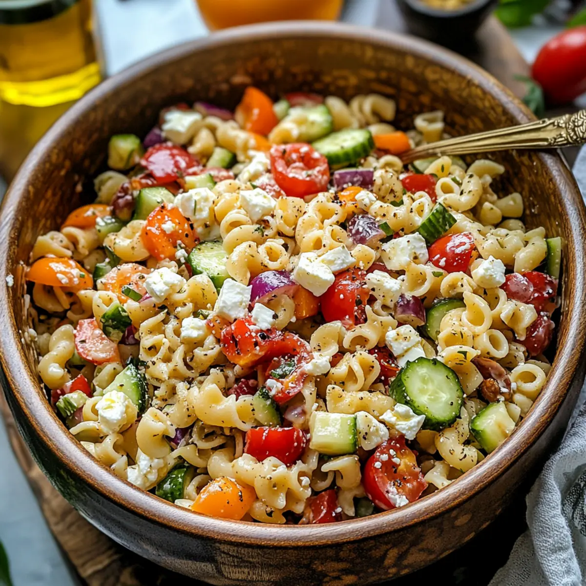 Delicious Summer Pasta Salad: Fresh, Vibrant & Easy to Make