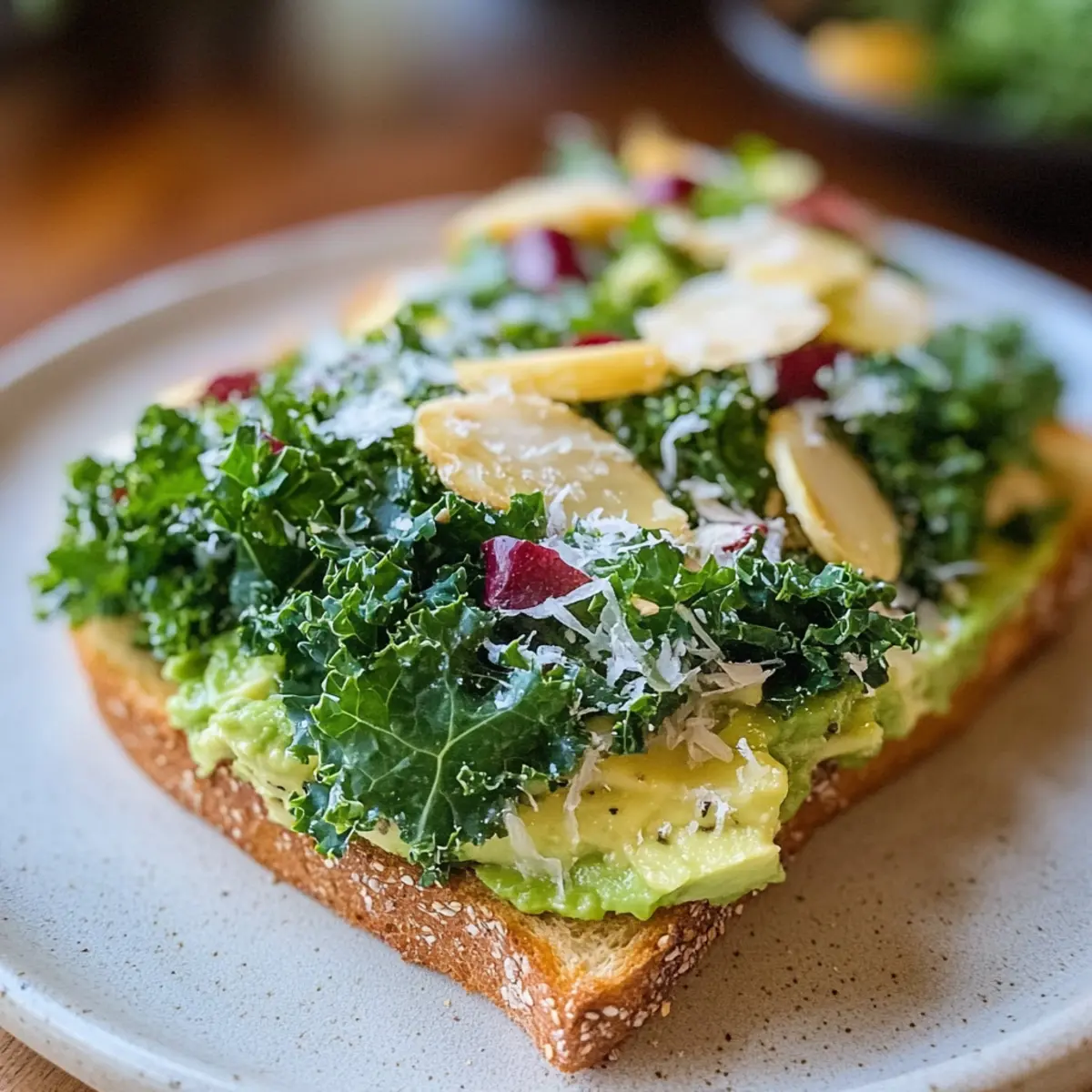Kale Salad Avocado Toast: A Fresh Twist on Brunch Bliss