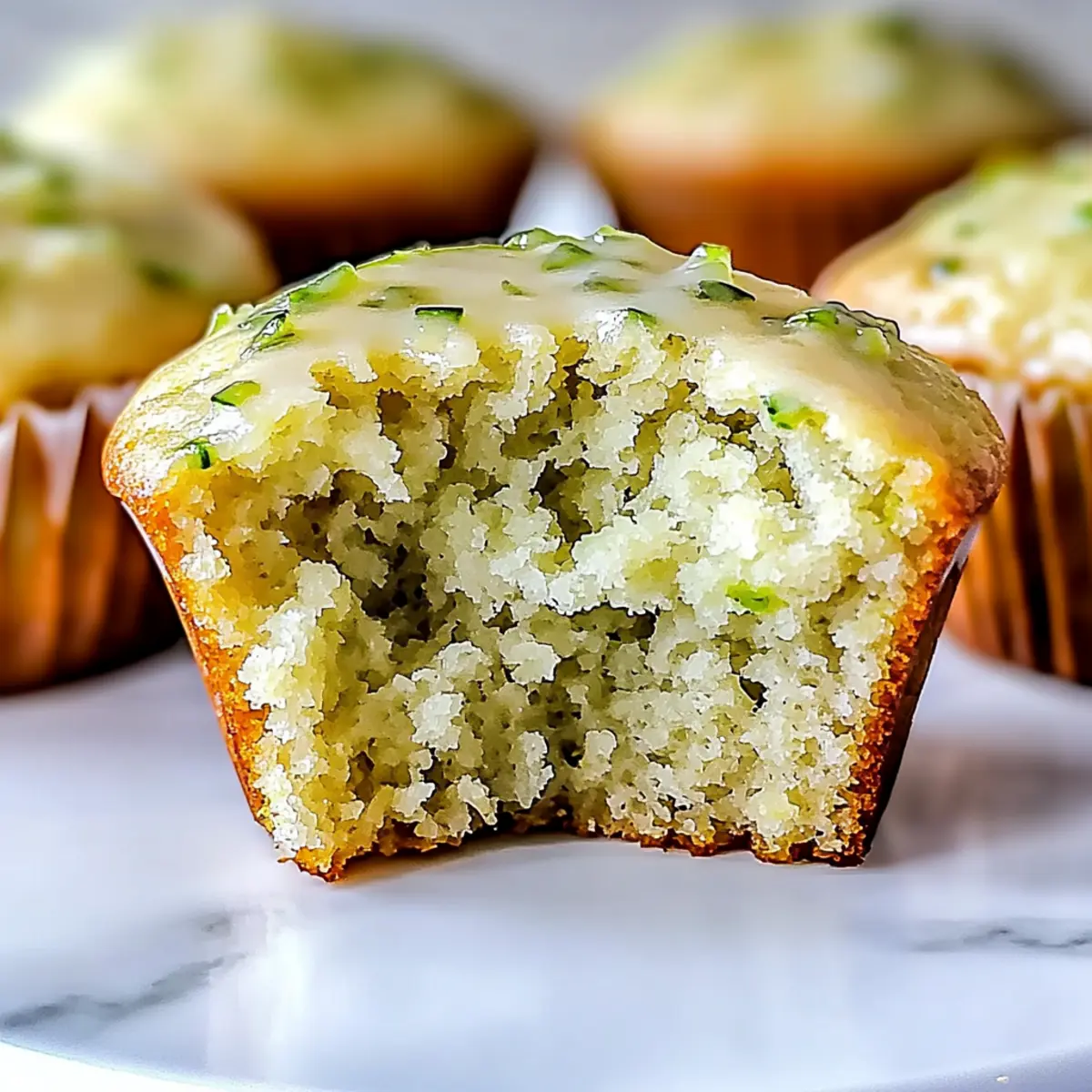 Lemon Zucchini Muffins: Fluffy, Moist, and Full of Flavor