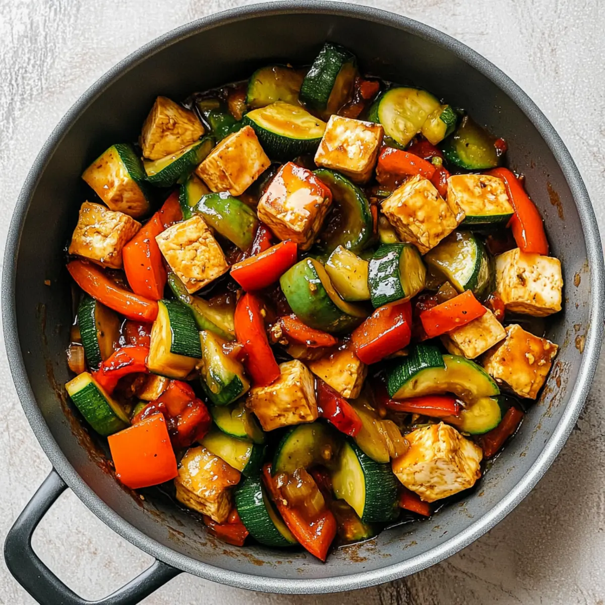 Delicious Zucchini Stir Fry With Tofu for Quick Dinners