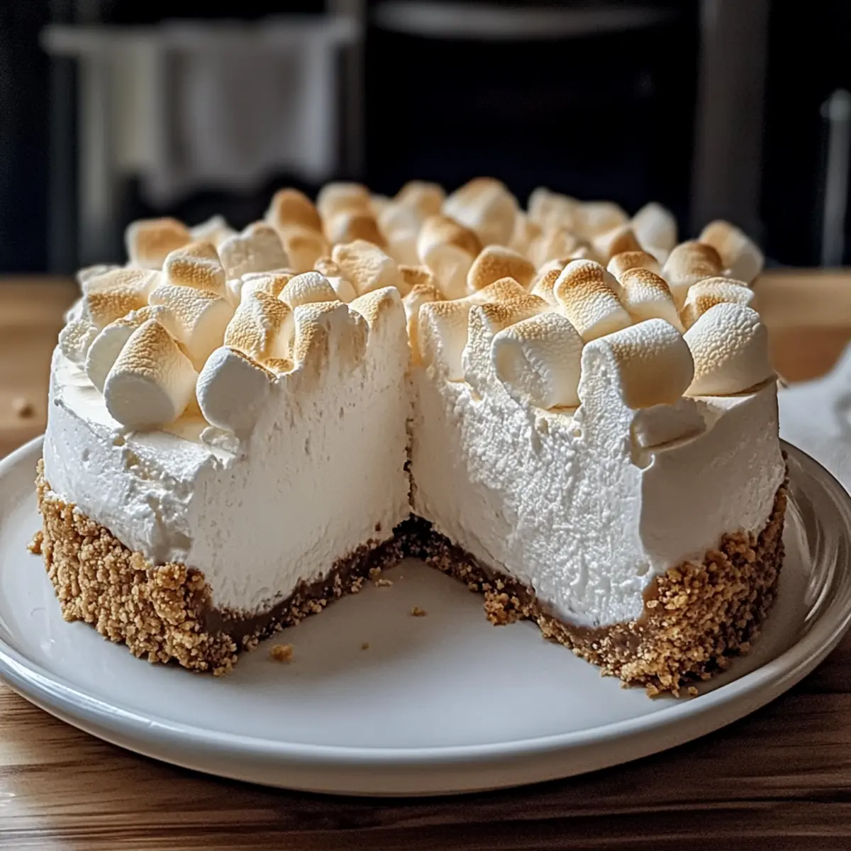 Creamy Marshmallow Cheesecake Everyone Will Adore