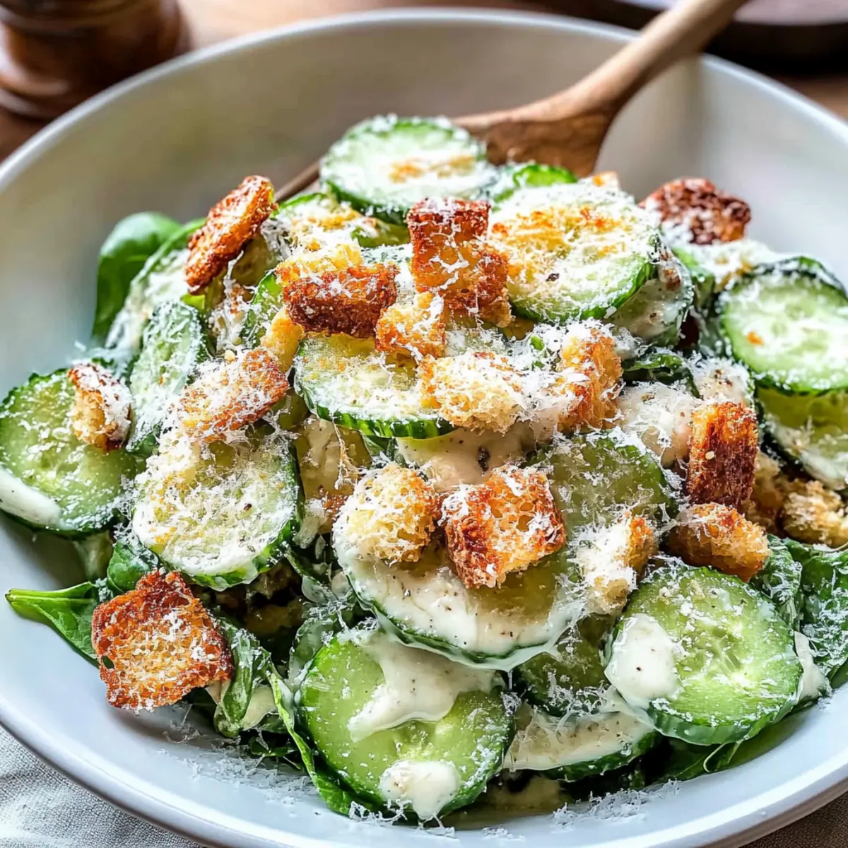 Cucumber Caesar Salad: A Refreshing Twist You’ll Love