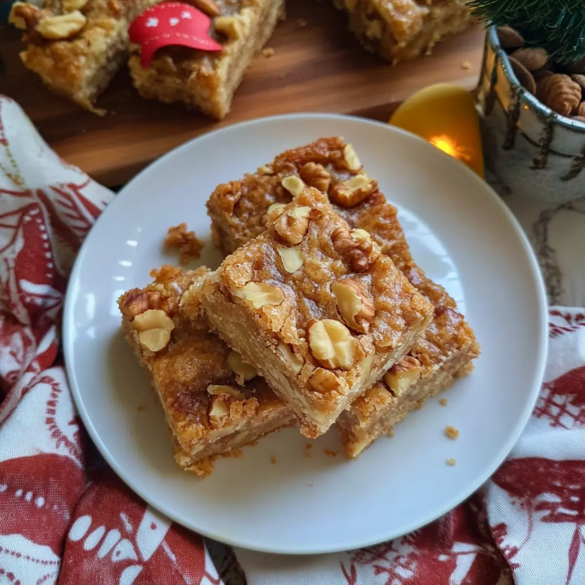 Delicious Maple Walnut Bars for Your Sweet Tooth Cravings