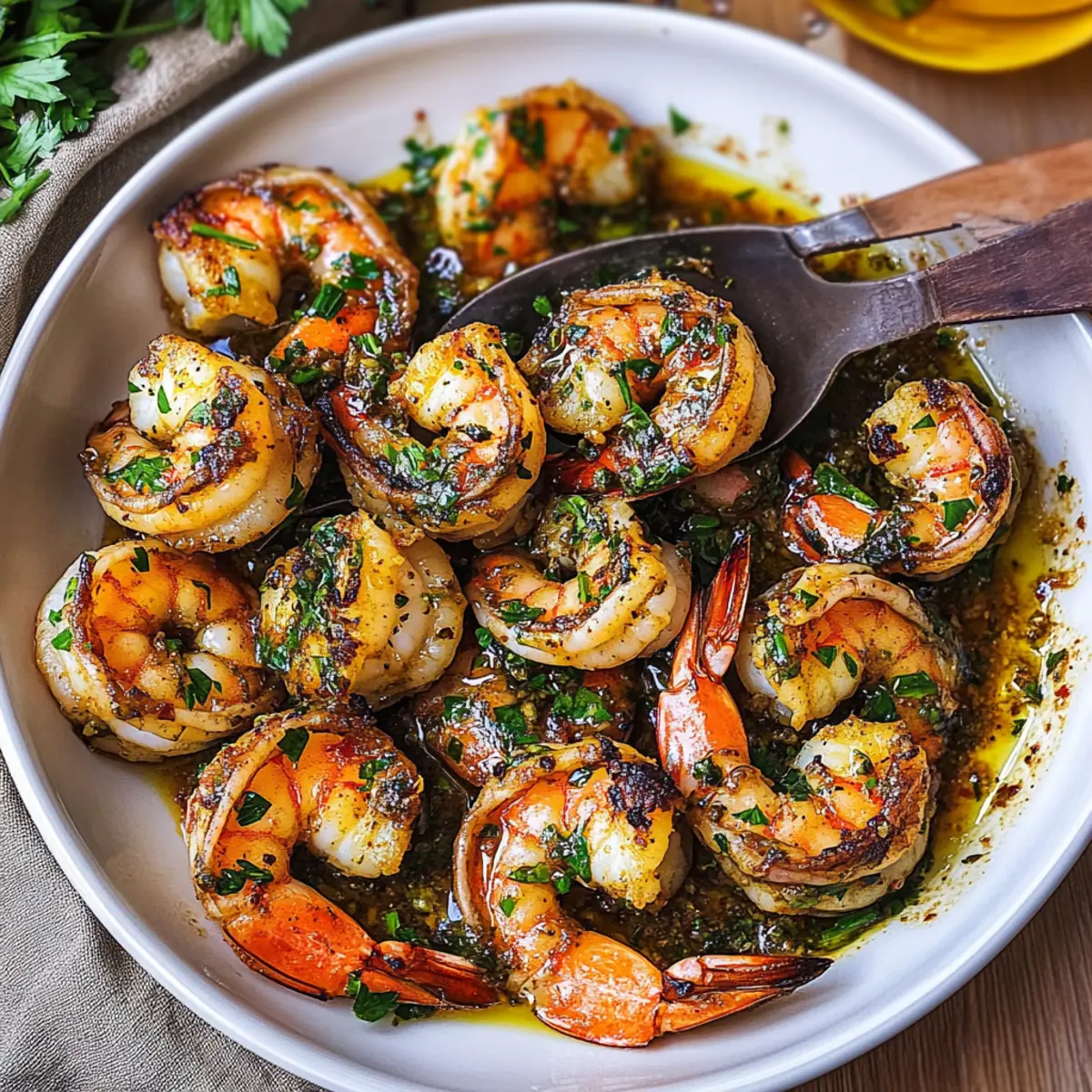 Pan Seared Chimichurri Shrimp for a Flavorful Dinner Delight