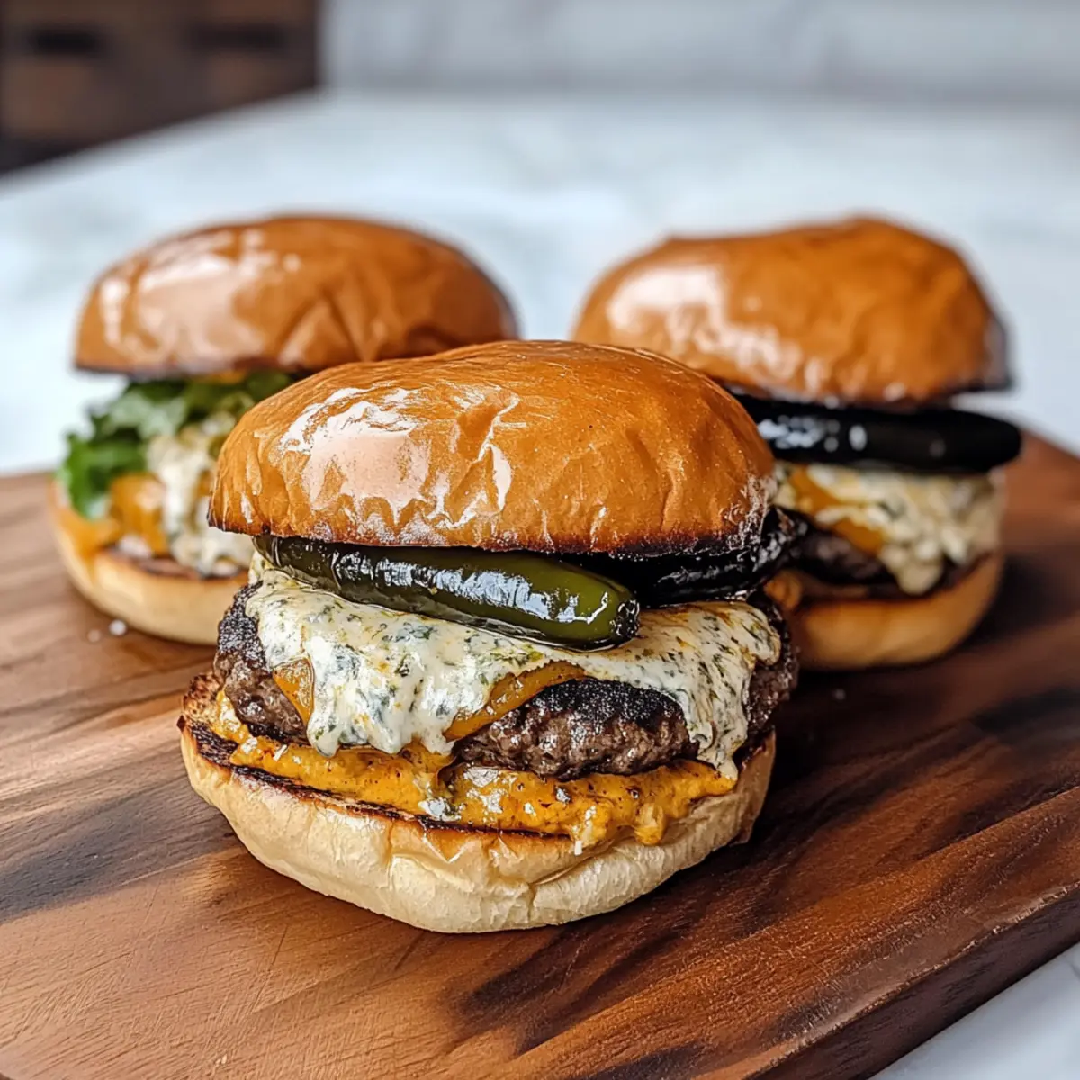 Irresistible Poblano Popper Burger for Flavor Lovers