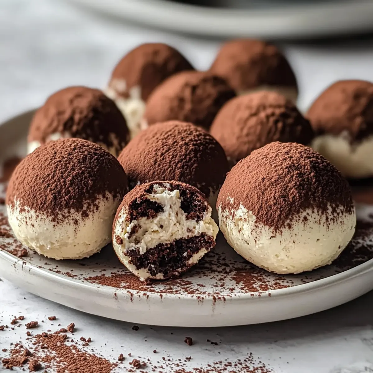 Irresistible Tiramisu Kugeln mit Cashew Creme for Sweet Cravings