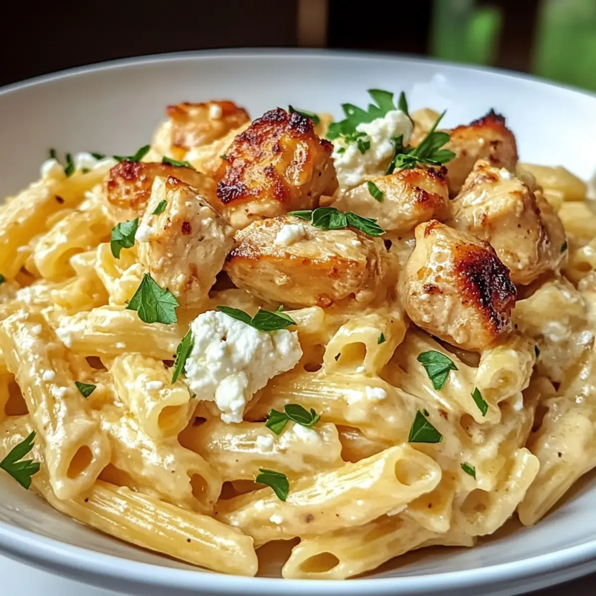Creamy Chicken Feta Pasta That Your Family Will Love
