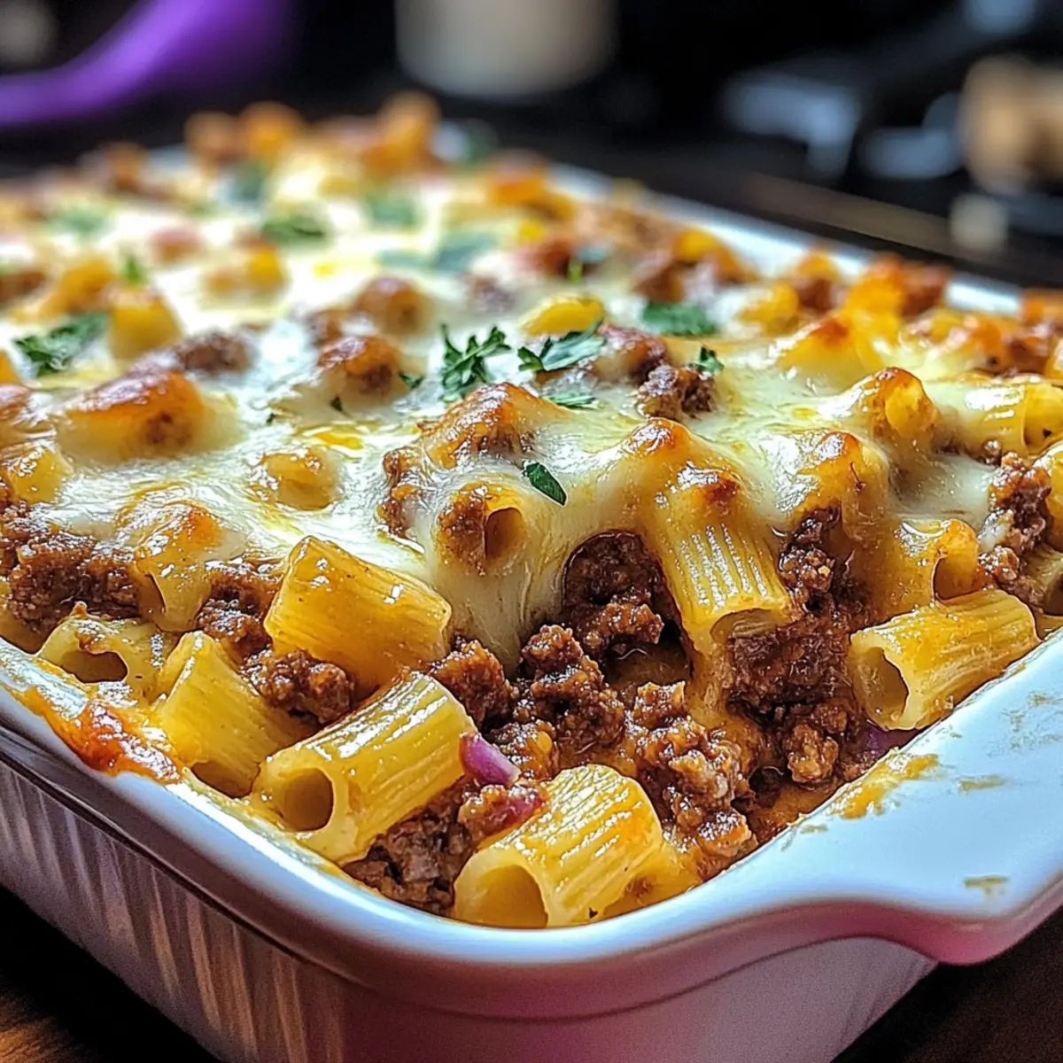 Big Mac Pasta Casserole with Cult Dressing Your New Family Favorite