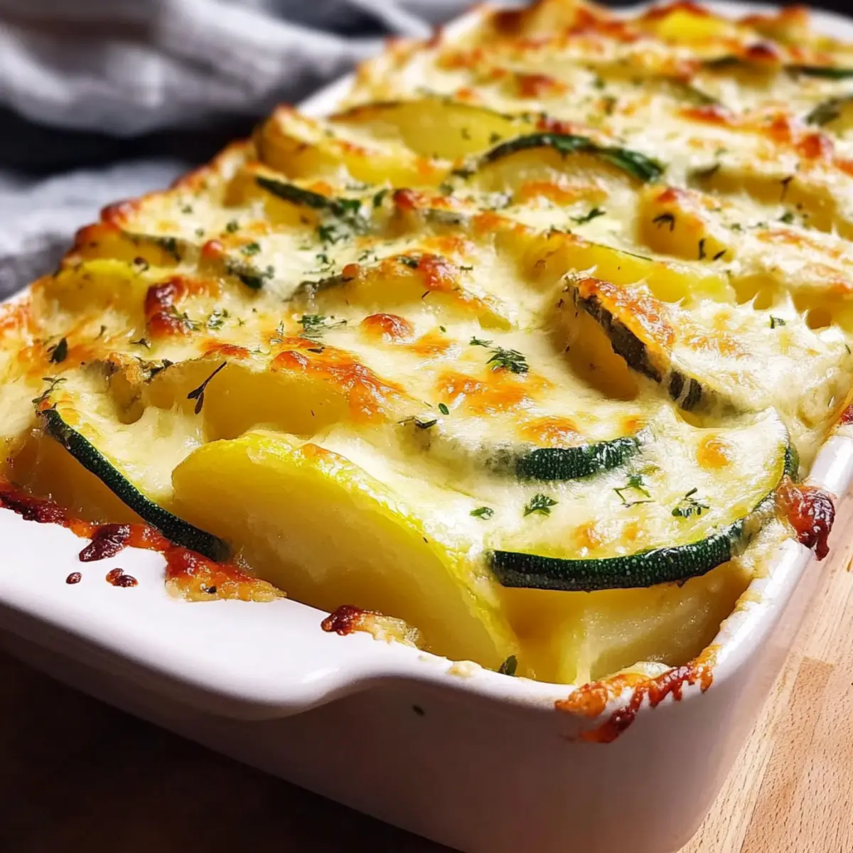 Deliciously Comforting Potato Zucchini Casserole for Everyone