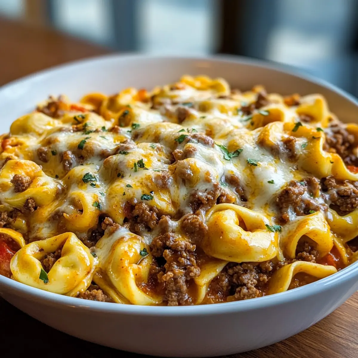 Cheesy Taco Tortellini Bake: Comfort Food Bliss for Family Nights
