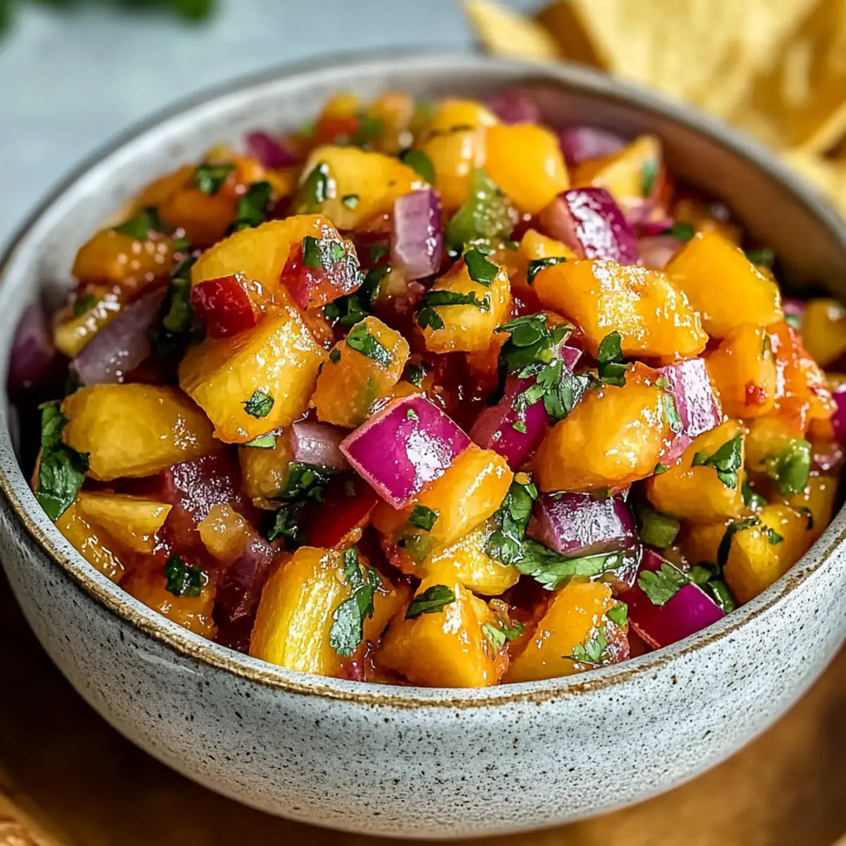 Fresh Peach Salsa: A Sweet and Spicy Summer Delight