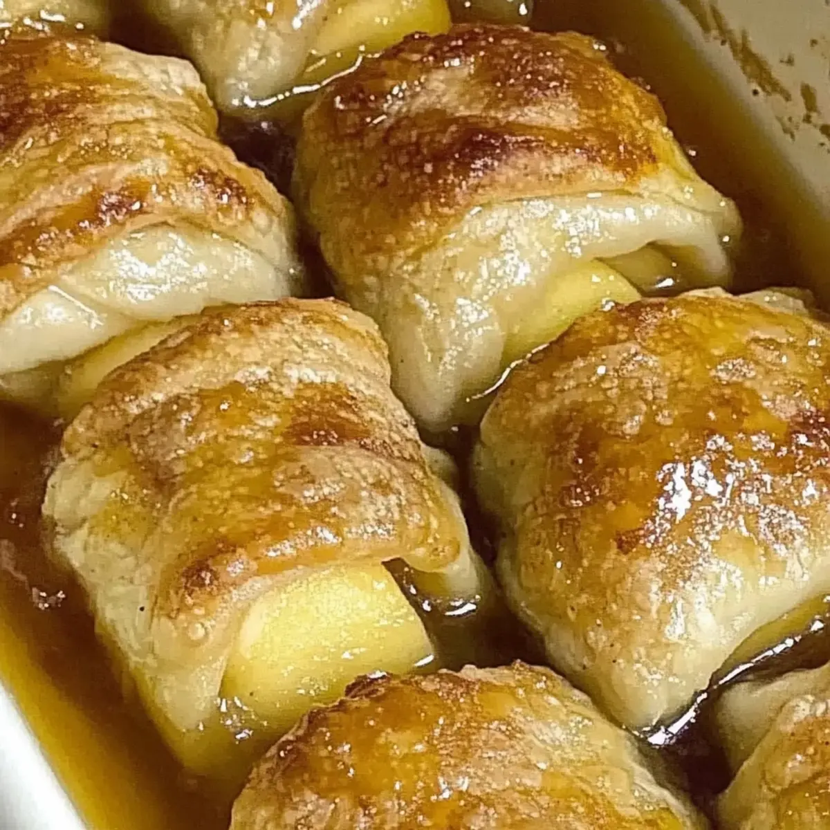 Irresistible Apple Dumplings with Sweet Citrus Bliss