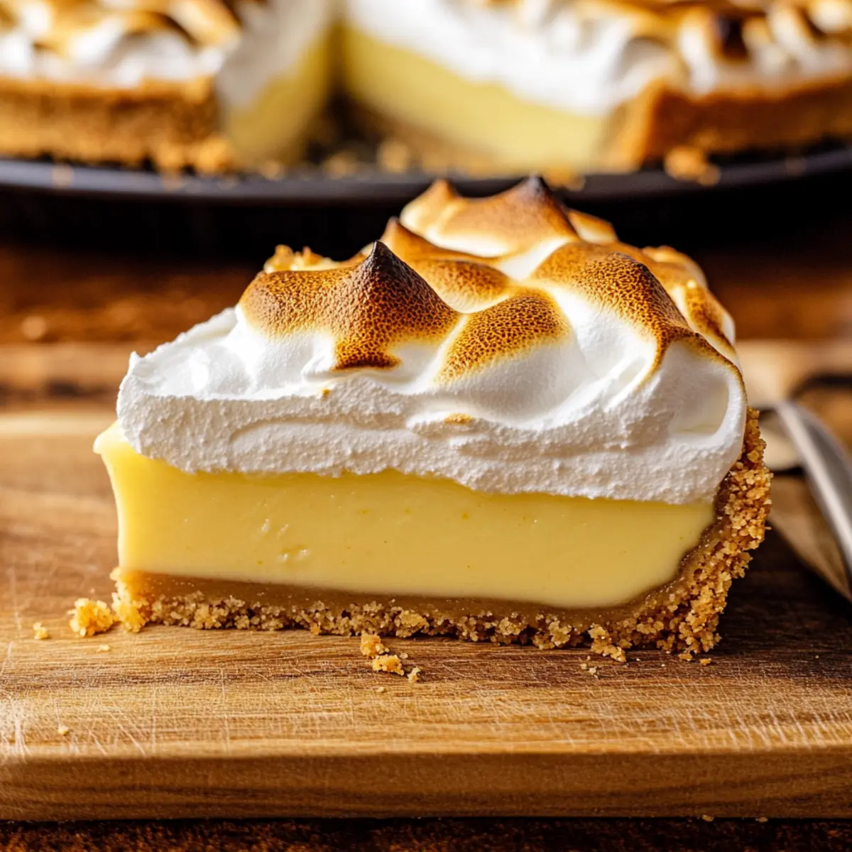 Lemon Meringue Pie Bliss: A Tart and Sweet Dream Dessert