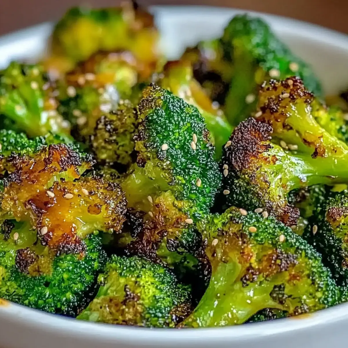 Delicious Honey Mustard Roasted Broccoli That'll Wow Your Tastebuds