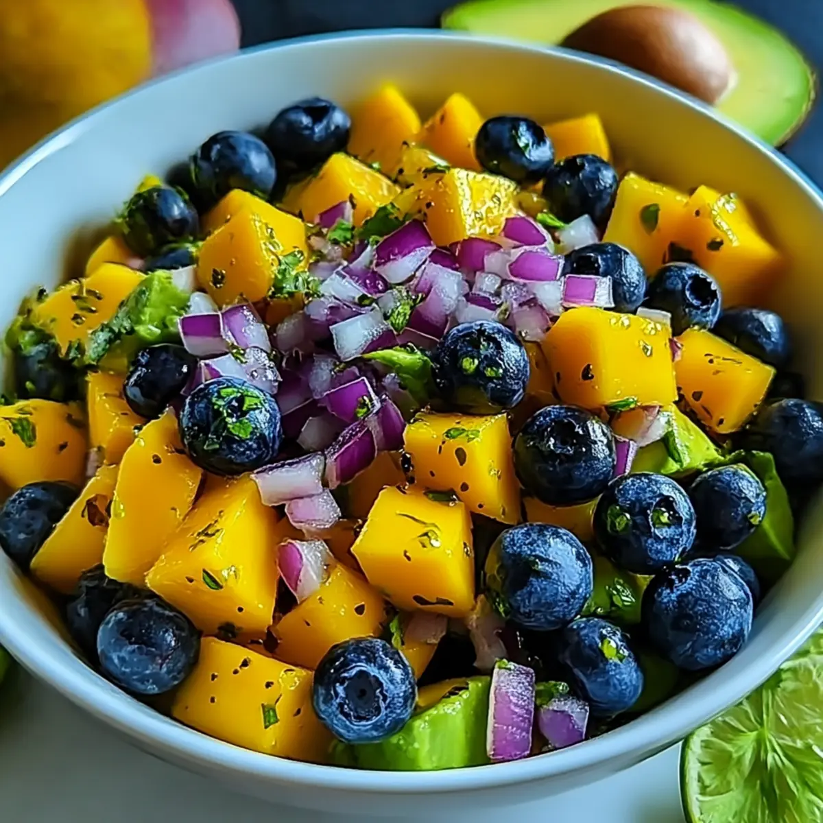 Exotic Mango Avocado Salad - Fresh and Perfect for Summer!