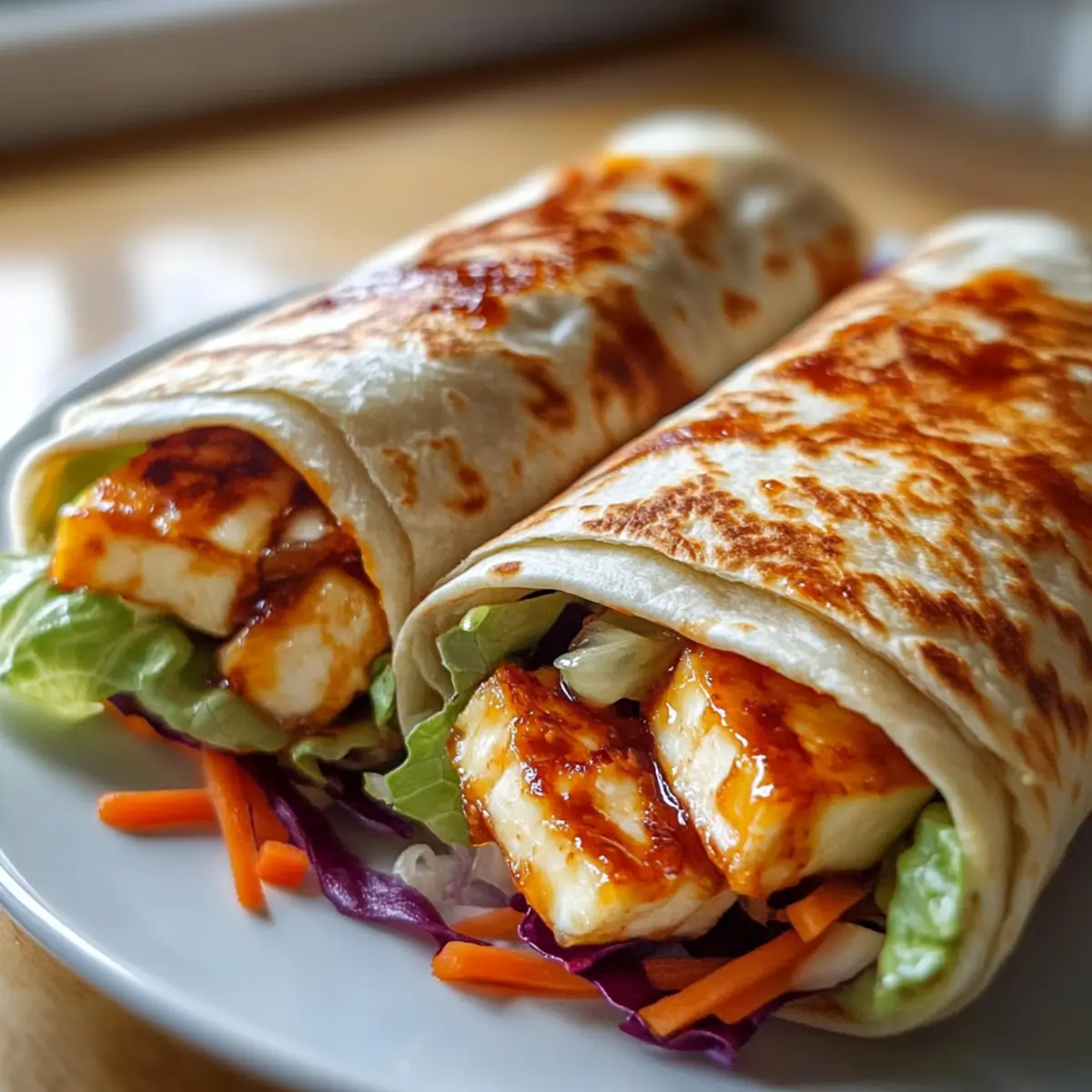 Sweet Chili Halloumi Wraps: Flavor-Packed & Customizable Delight