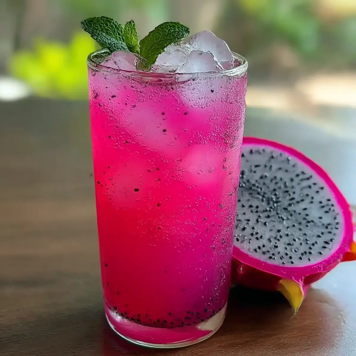 Tropical Dragonfruit Lemonade: Refreshing Summer Bliss