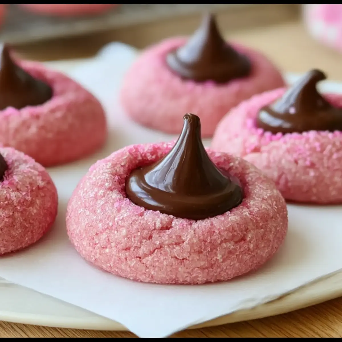 Irresistible Strawberry Kiss Cookies for a Sweet Surprise