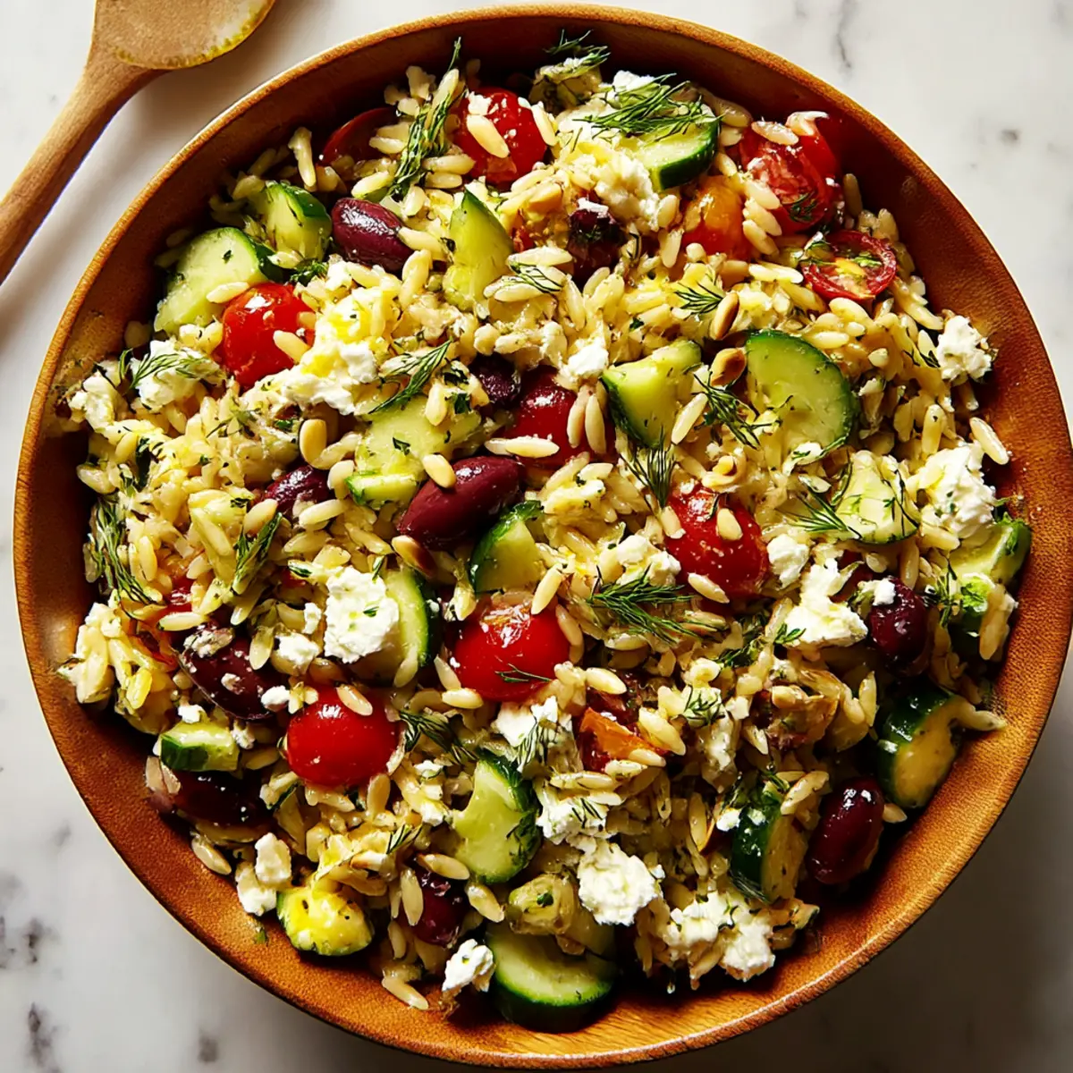 Greek Orzo Salad: Bright, Healthy, and Perfect for Summer Bliss
