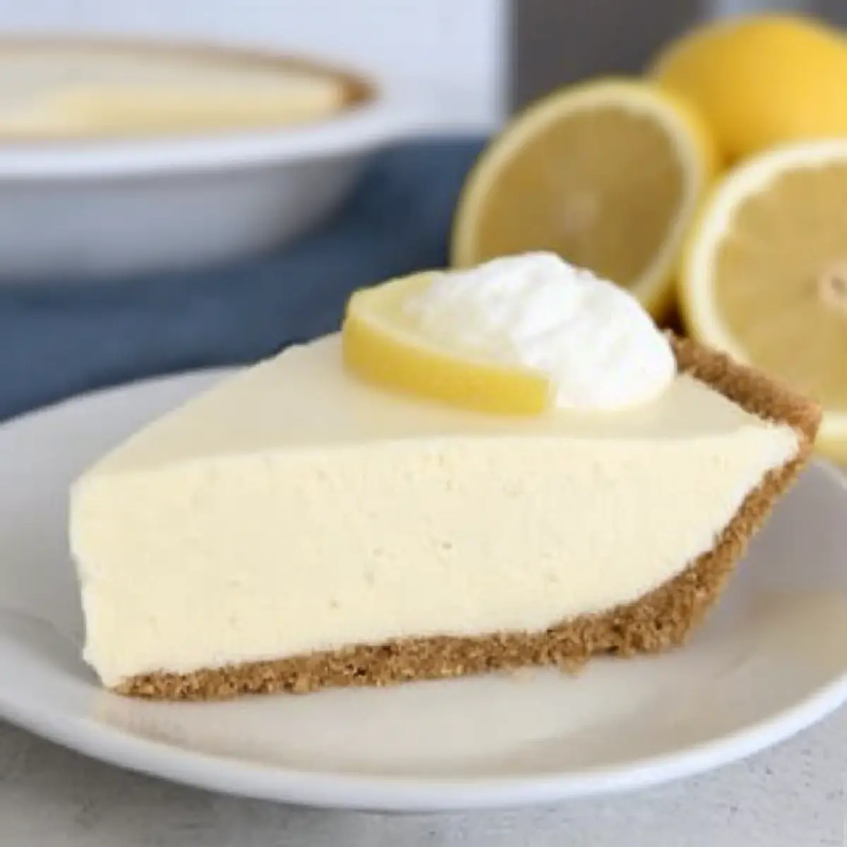 Refreshing Creamy Lemon Jello Pie to Brighten Your Day