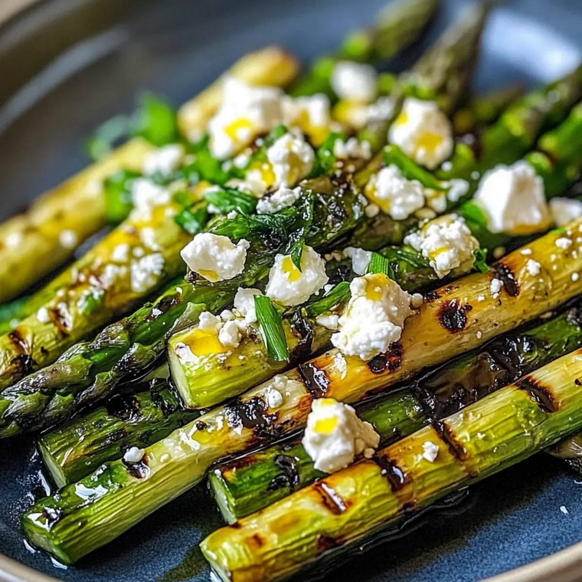 Grilled Asparagus with Lemon and Feta: A Fresh Taste Delight