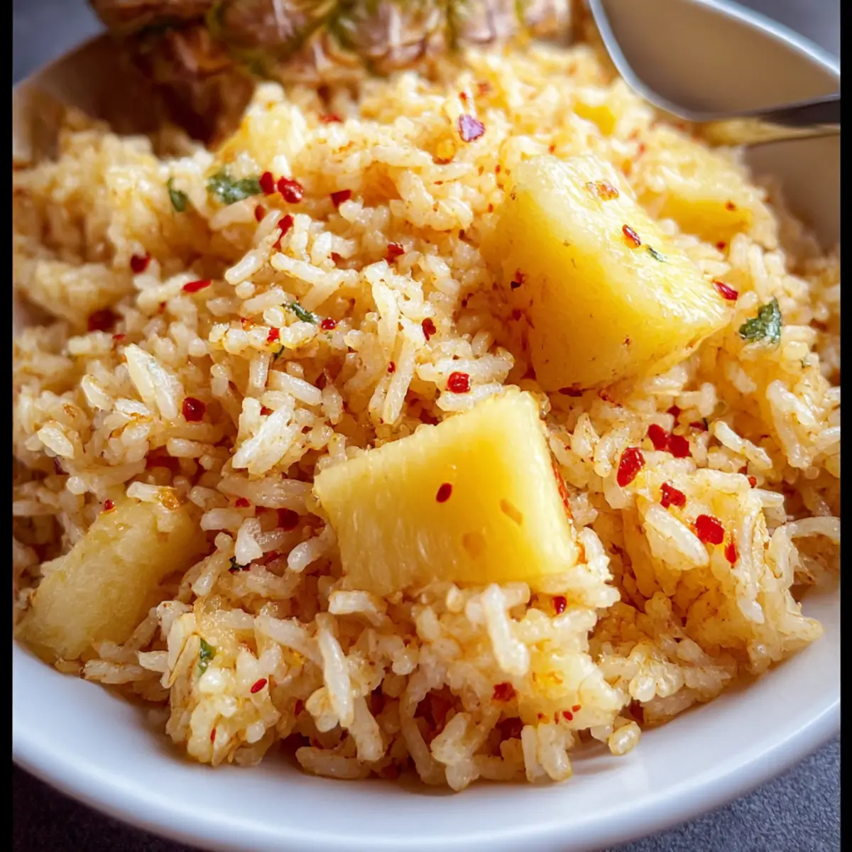 Tropical Pineapple Rice: Quick, Flavorful, and Vegan Delight
