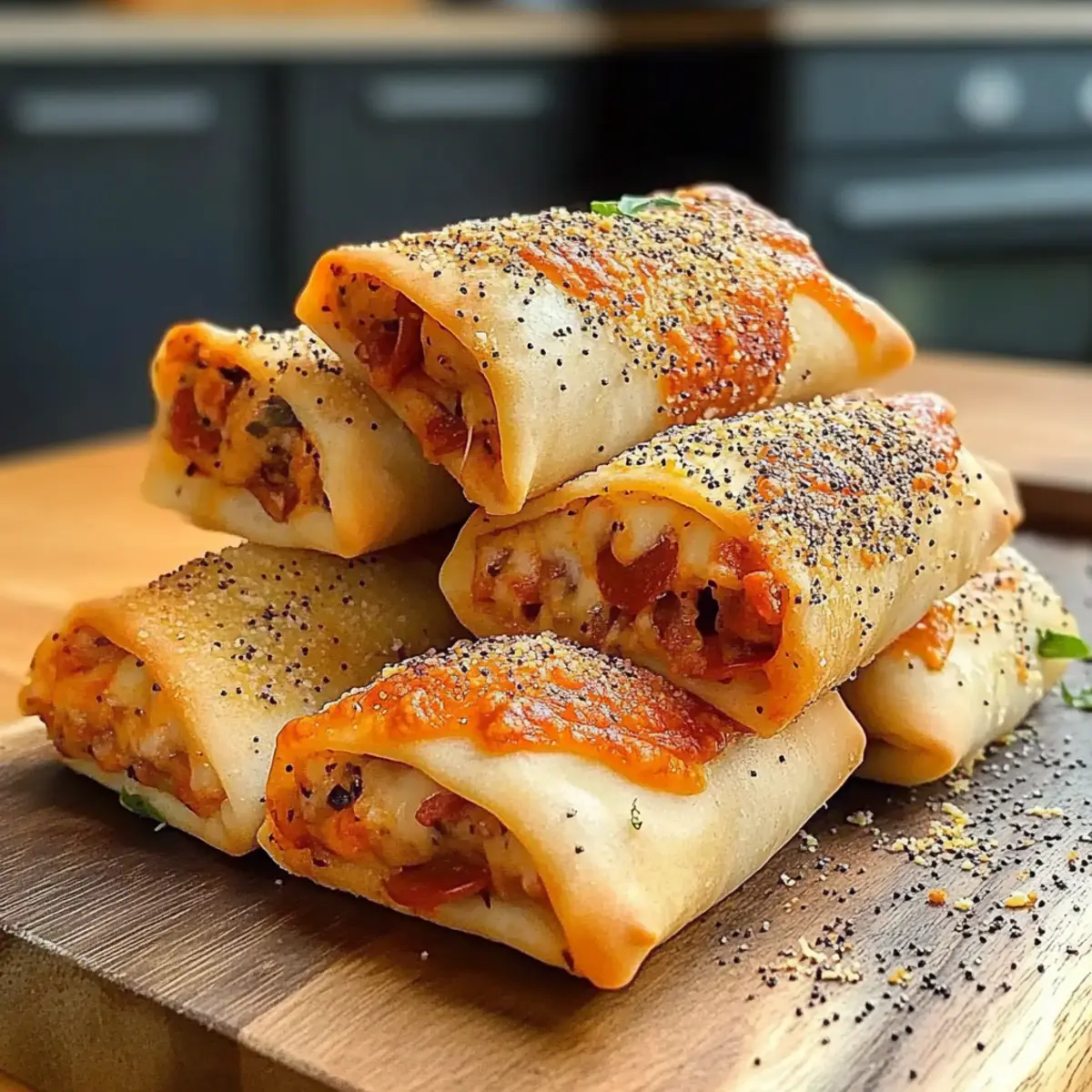 Savory Pepperoni Pizza Rolls for Easy, High-Protein Snacking