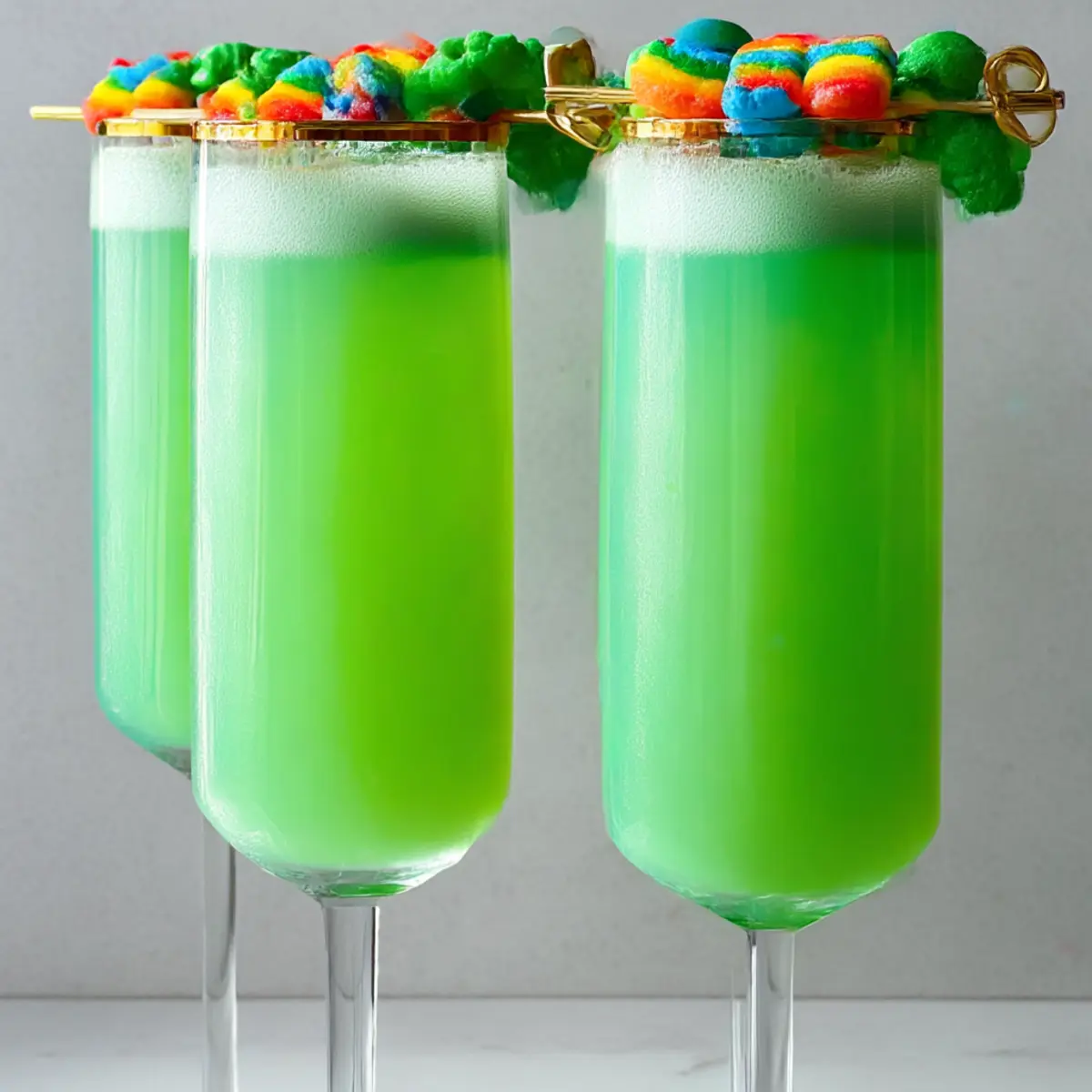 Festive Green Mimosa for a St. Patrick’s Day Brunch Bash