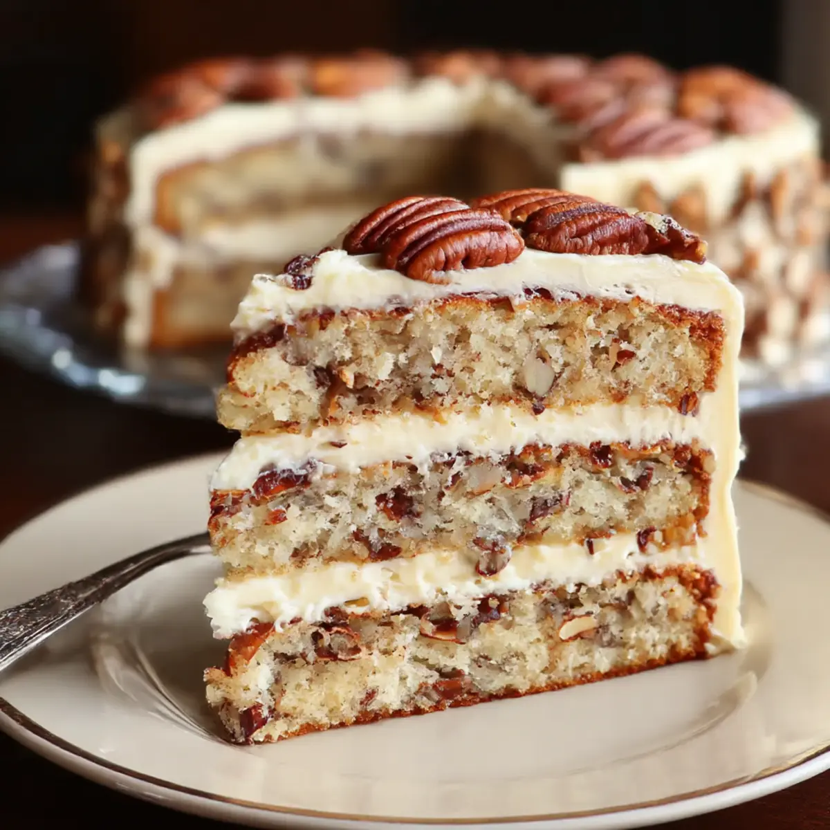 Irresistibly Moist Butter Pecan Cake That’ll Steal the Show